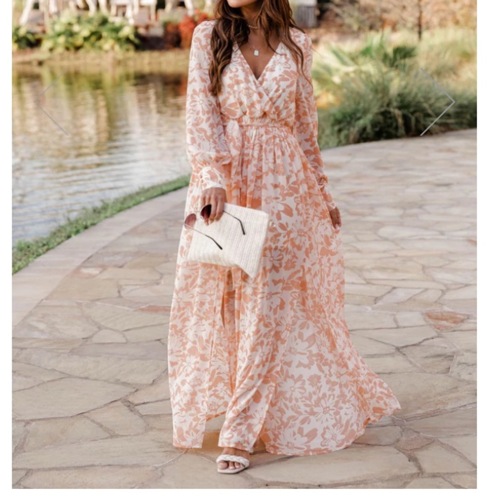 Pink Lily maxi dress